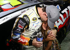 “I can't wreck this car”: When Jeff Gordon raced with a pink ‘Papa’s NASCAR car’ designed by his daughter, Ella