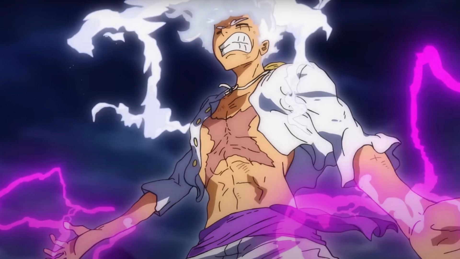 Luffy as seen in anime (Image via Toei Animation)
