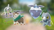 Some of the Pokemon that will appear during the Pokemon GO Fest 2025 Global (Image via The Pokemon Company)