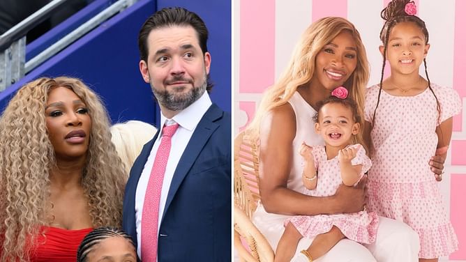 Serena Williams' husband Alexis Ohanian shares adorable glimpse into their lives: Daughter Olympia rocks braids, Adira cozes up with sister & more