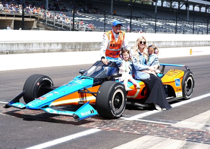 How many children do Graham Rahal and Courtney Force have?