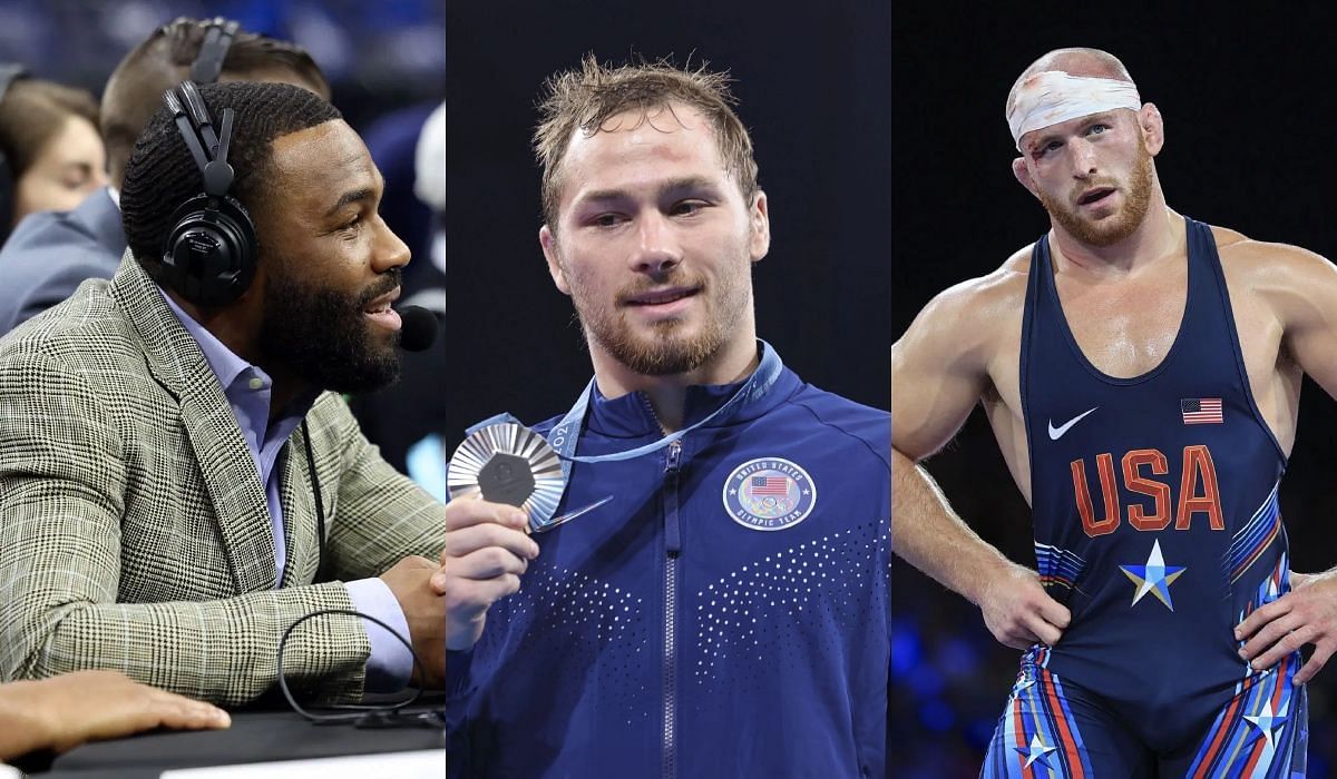 Jordan Burroughs, Spencer Lee, and Kyle Snyder - Source: Getty