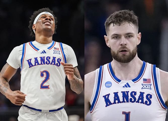 Walter Clayton Jr, AJ Storr and more react to Kansas' Hunter Dickinson's photoshoot with Klutch Sports Group