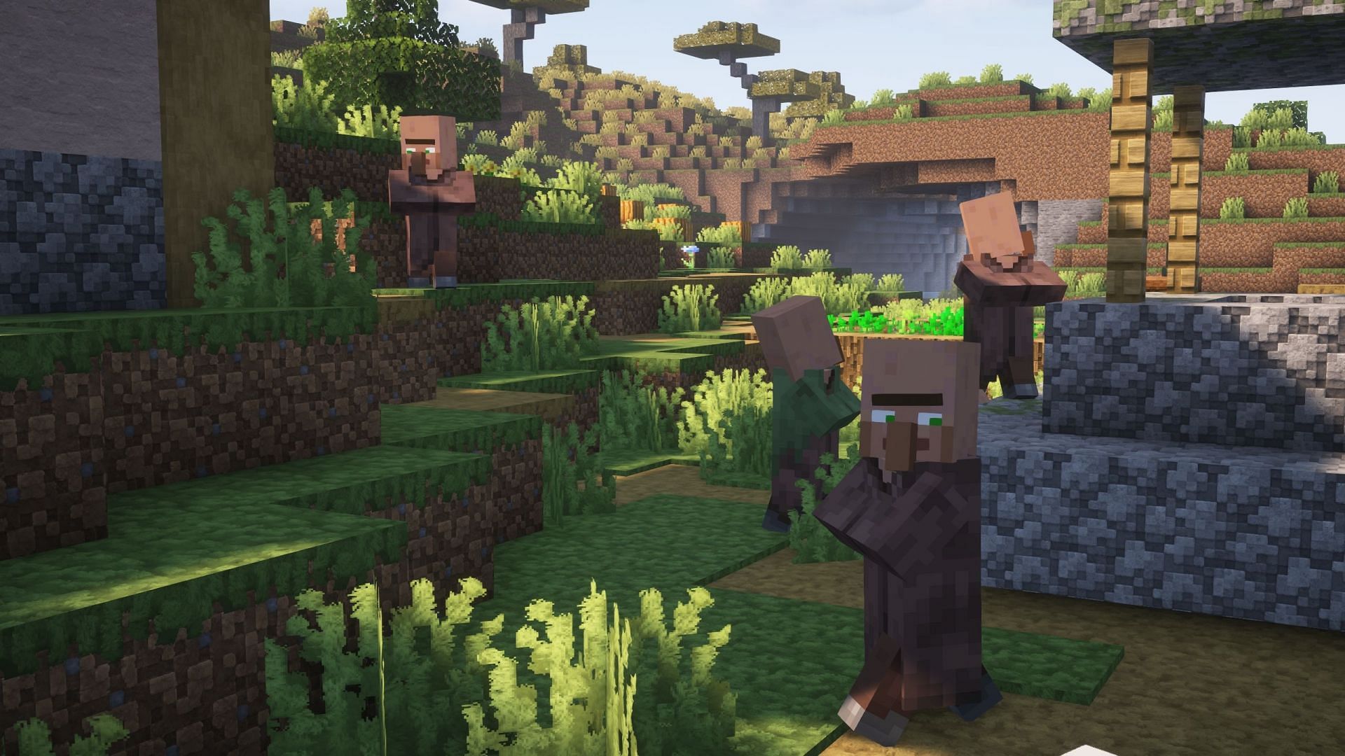 Fresh Animations add new mob animations and model movement to Minecraft (Image via Sportskeeda Gaming || Mojang Studios)