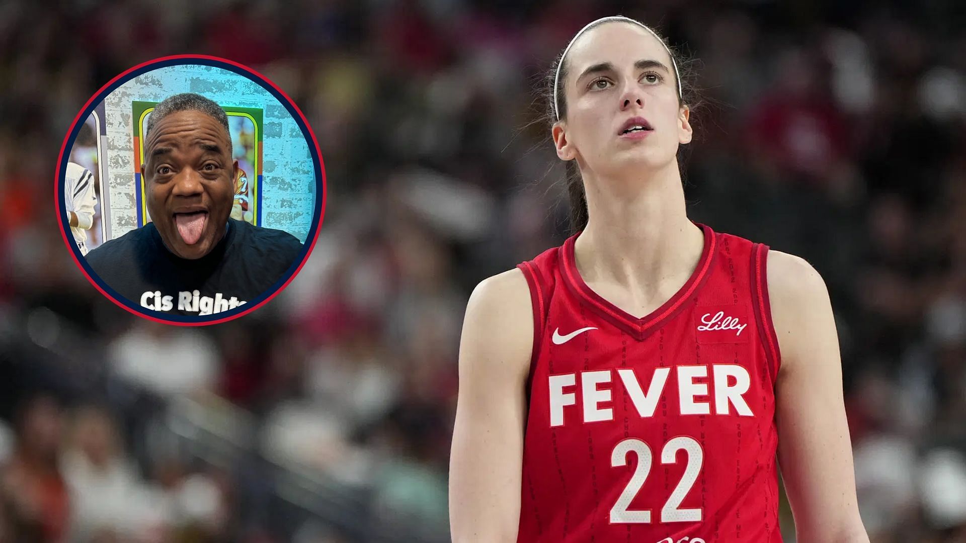 Jason Whitlock rips Caitlin Clark for dreadful shooting night in another Fever loss. (Photos: @jasonwhitlock on X and IMAGN)