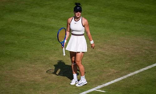 Bianca Andreescu at the Berlin Tennis Open 2025. (Photo: Getty)
