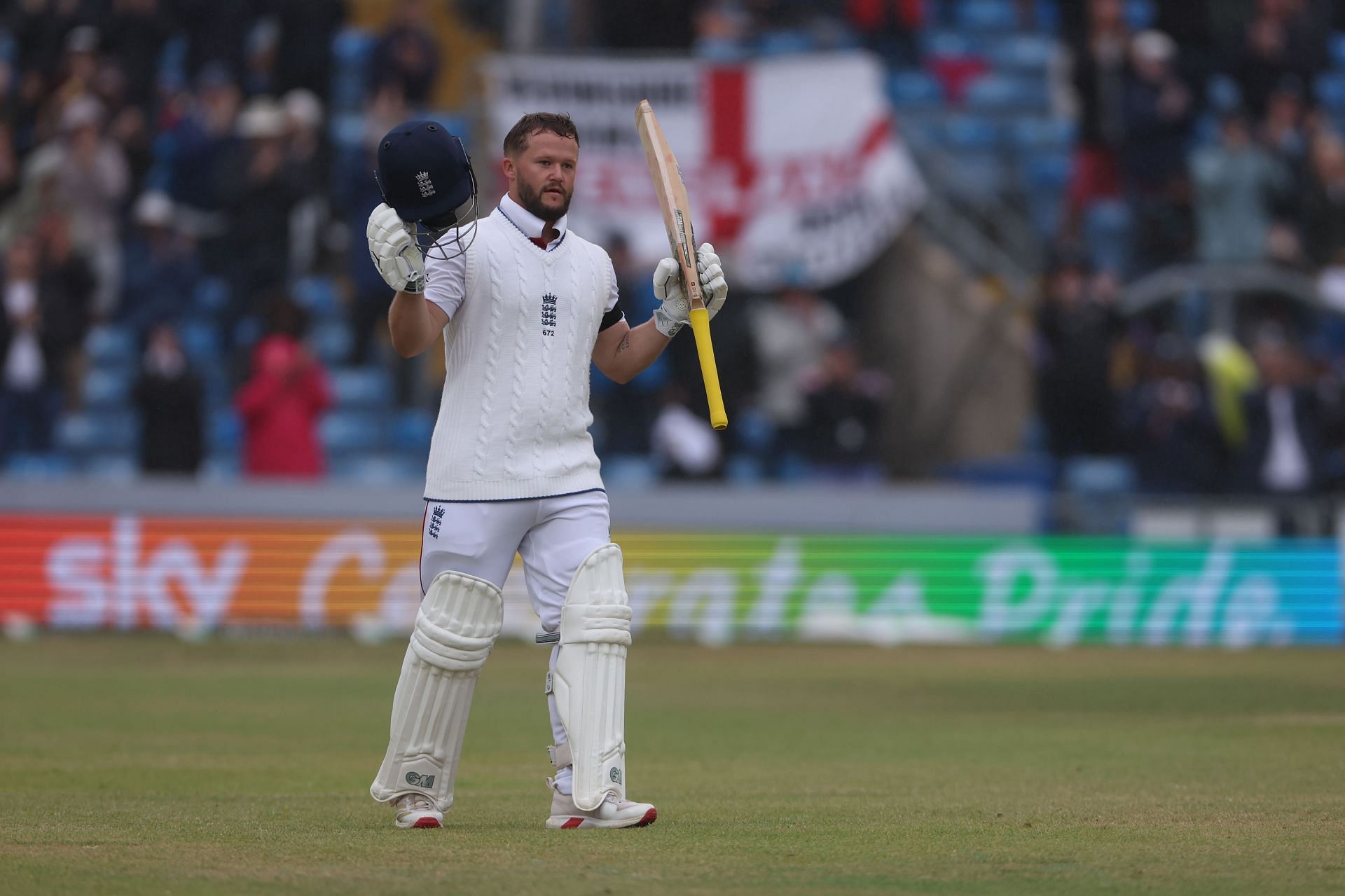 Ben Duckett scored a match-winning century in England&#039;s second innings of the first Test. [P/C: Getty]