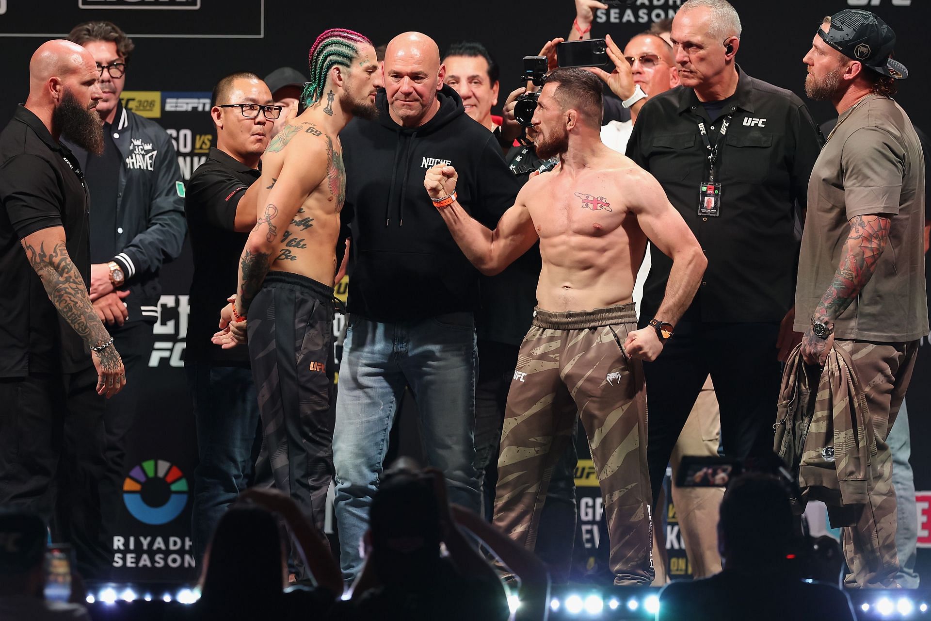 UFC 306 at Riyadh Season Noche UFC - Weigh-in - Source: Getty