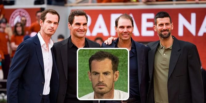 Andy Murray gives honest opinion on being clubbed alongside Roger Federer, Rafael Nadal and Novak Djokovic in men's tennis' 'Big Four'