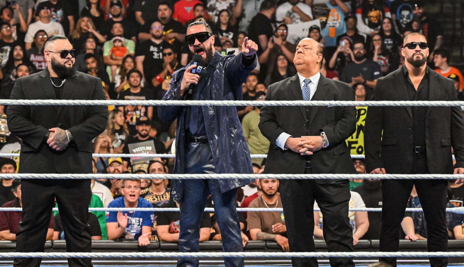 WWE SmackDown में Seth Rollins ने दिखाया दबदबा, साथियों की मदद से फेमस सुपरस्टार्स का हाल किया बेहाल