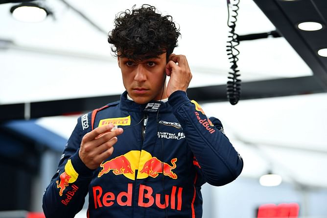 Watch: Red Bull prodigy Arvid Lindblad involved in a horrifying crash during the Formula 2 sprint race