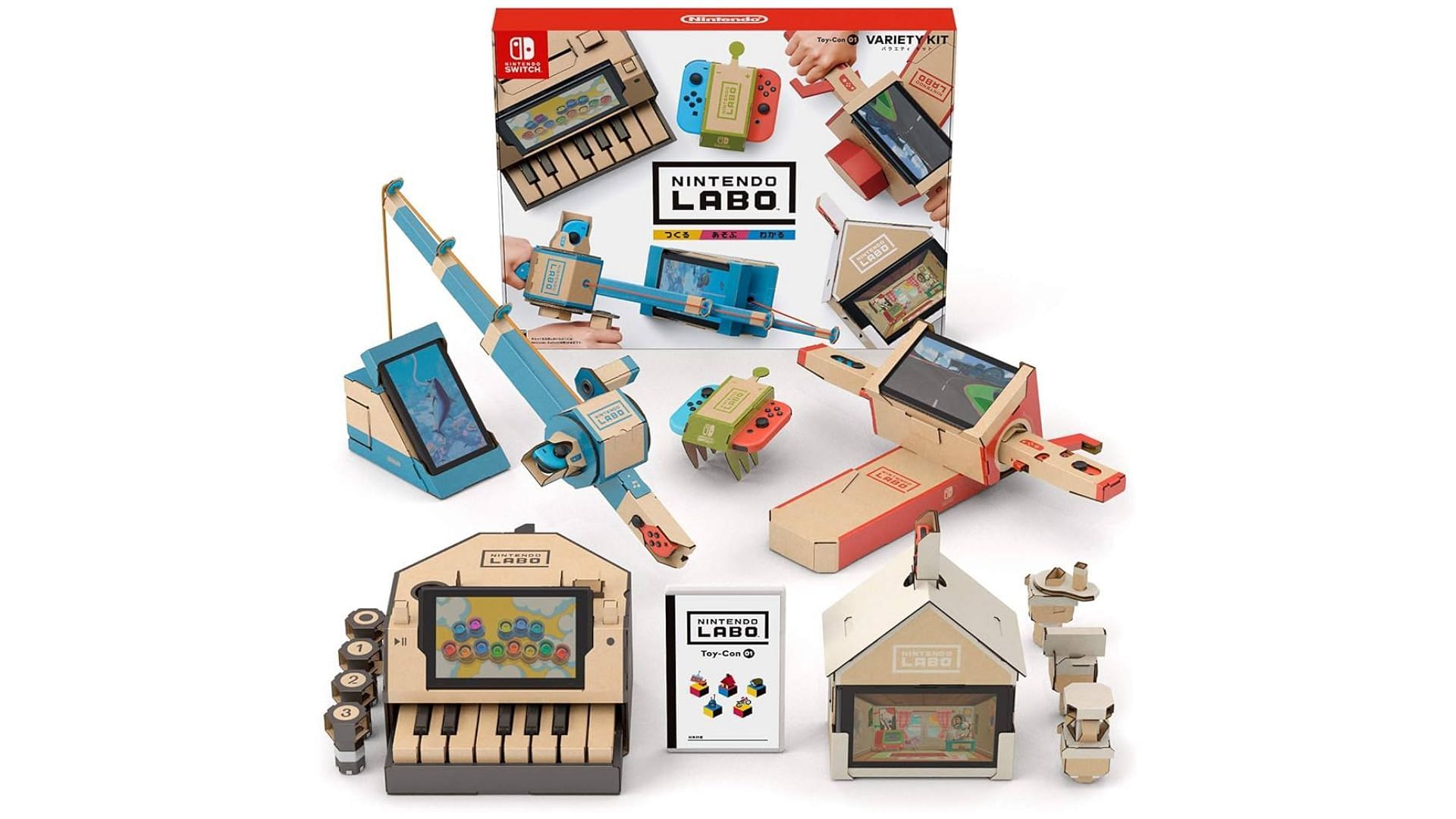 All Nintendo Labo kits require the original Joy-Cons (Image via Amazon)
