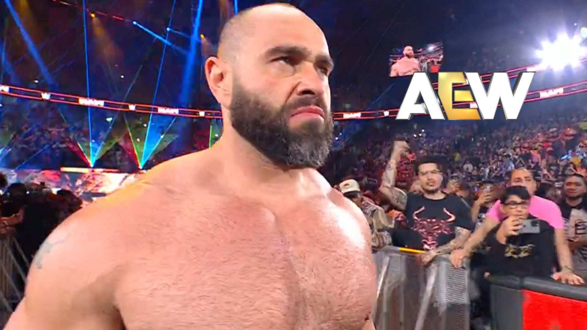 Rusev is a former AEW TNT Champion [Image Credits: WWE, AEW (official websites)]