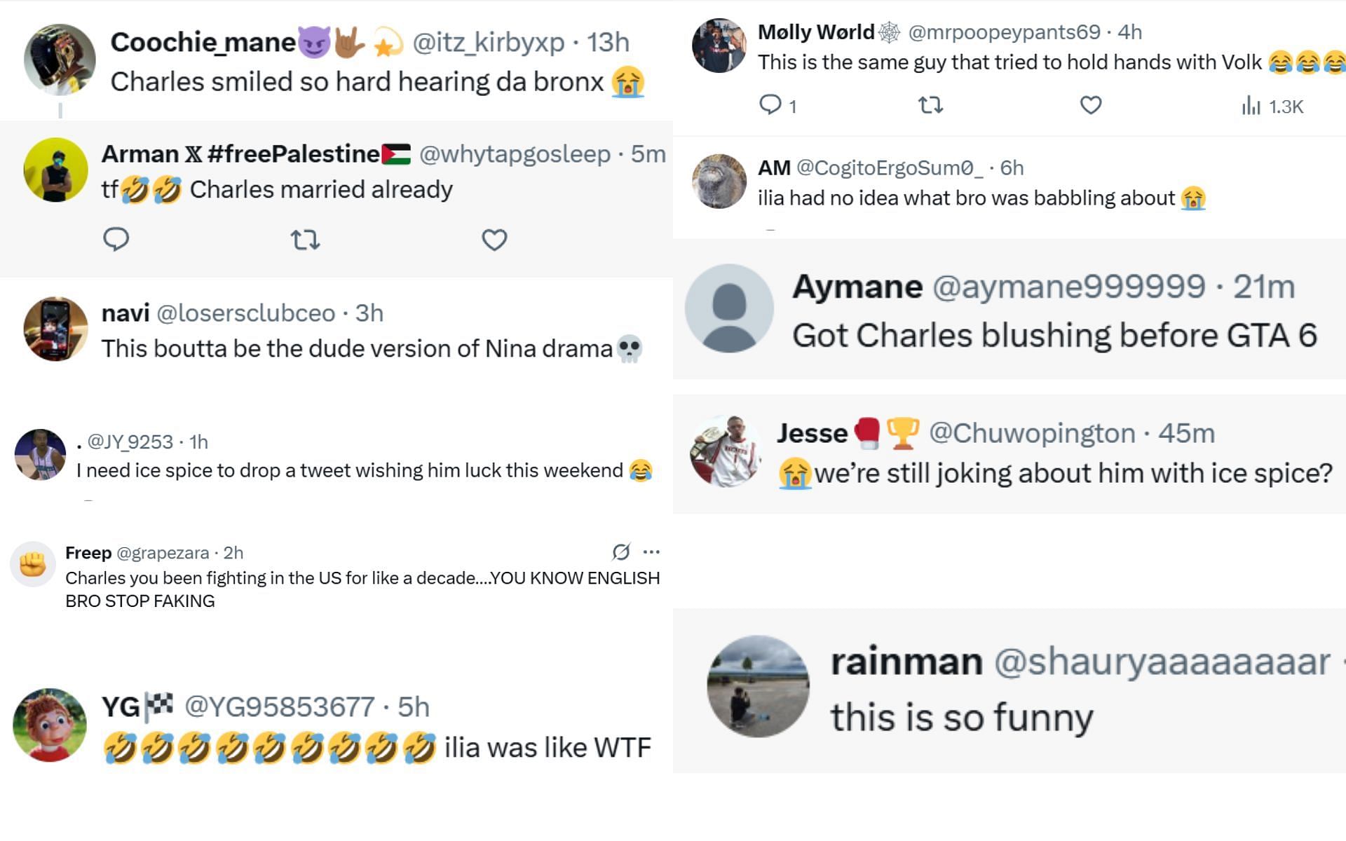 Fan reactions. [Screenshots courtesy: @mmamarcuss on X]