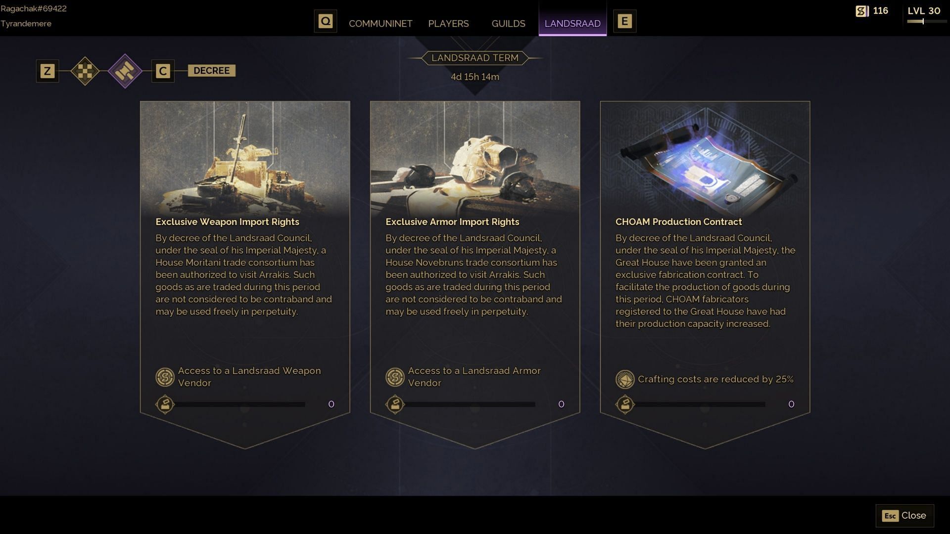 You have plenty of time to figure out where you want to cast your vote (Image via Funcom)