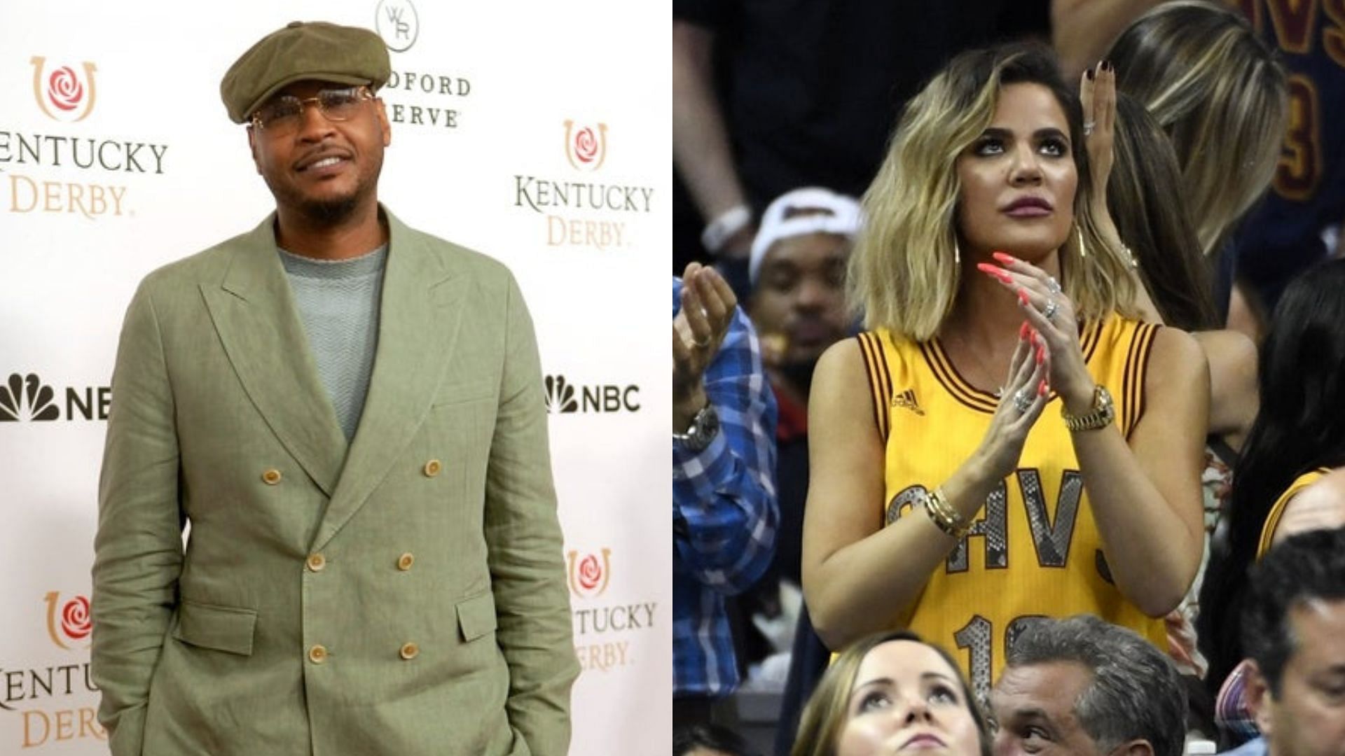 Image Source: Imagn - Carmelo Anthony and Khloe Kardashian