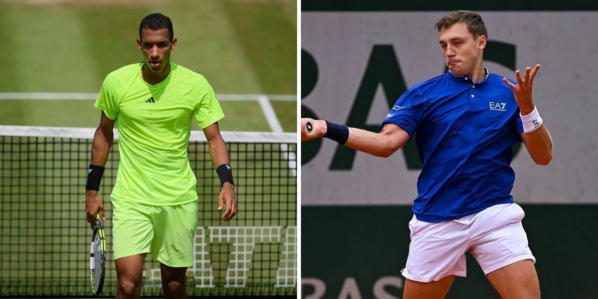 Felix Auger-Aliassime (L) vs Hamad Medjedovic (R) preview, (Source: Getty Images)