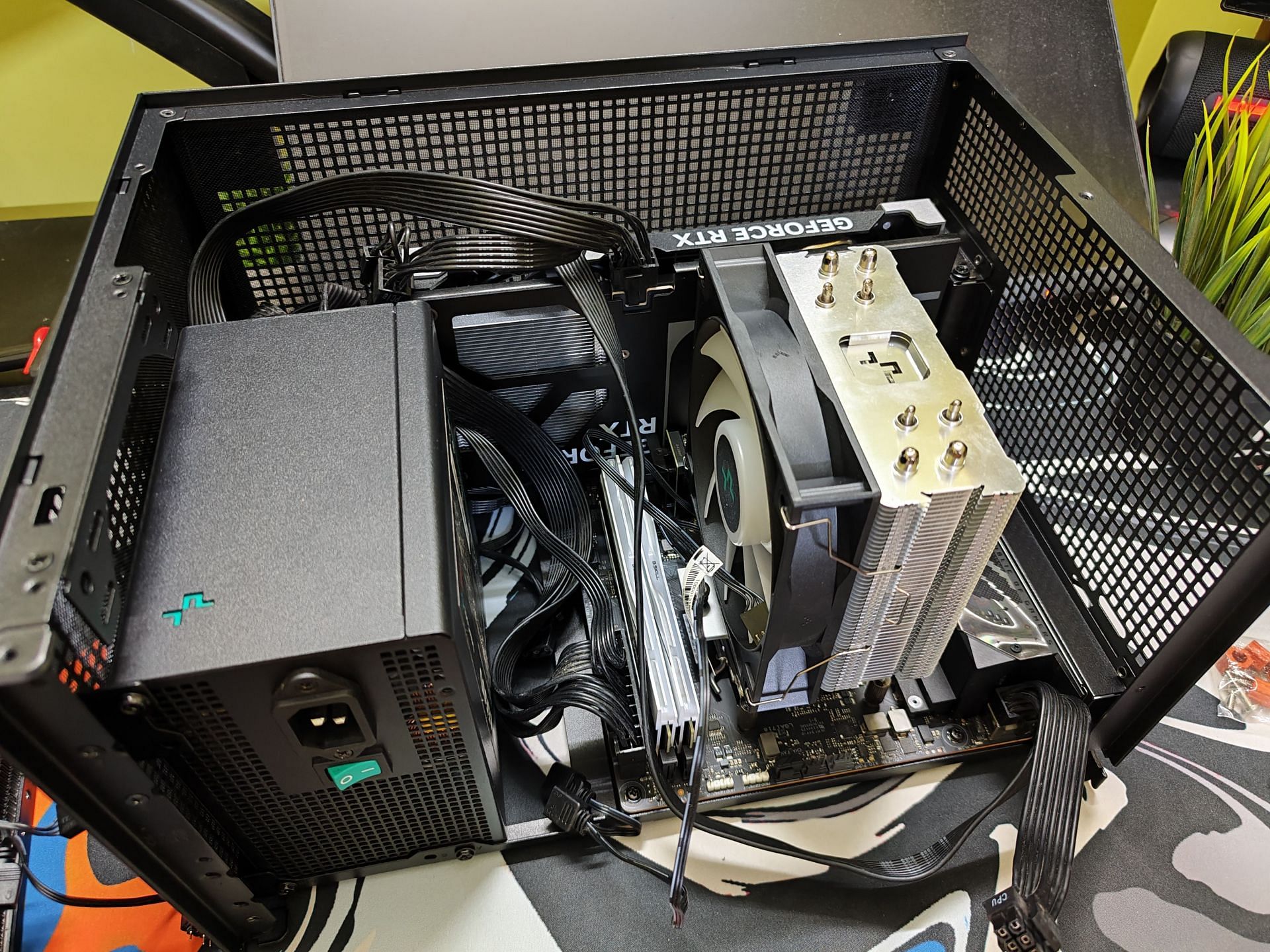 Building with an air cooler makes the process simpler in this case (Image via Sportskeeda)