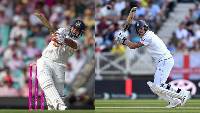 Rishabh Pant vs Ben Stokes - comparing their batting stats after 43 Tests ahead of ENG vs IND 2025 series