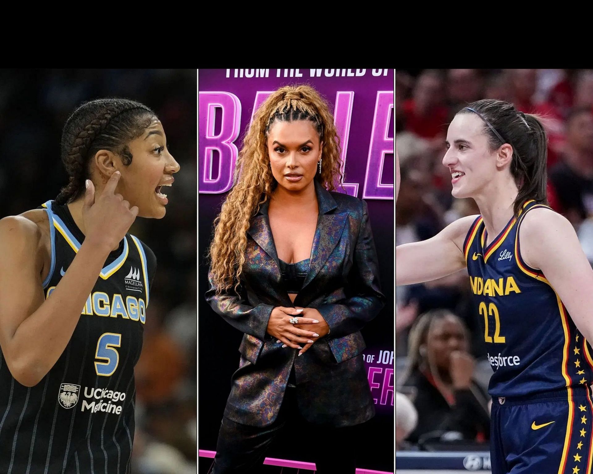 Joy Taylor doubles down on crediting Angel Reese for Caitlin Clark