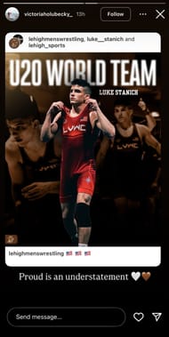 Still taken from Victoria's Instagram (source: @victoriaholubecky_/Instagram)