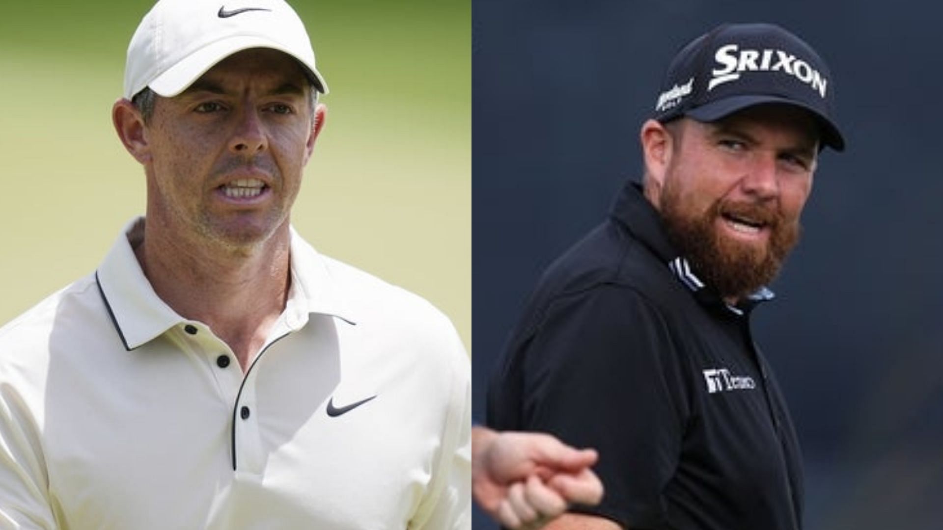 Rory McIlroy and Shane Lowry (Image via Imagn)