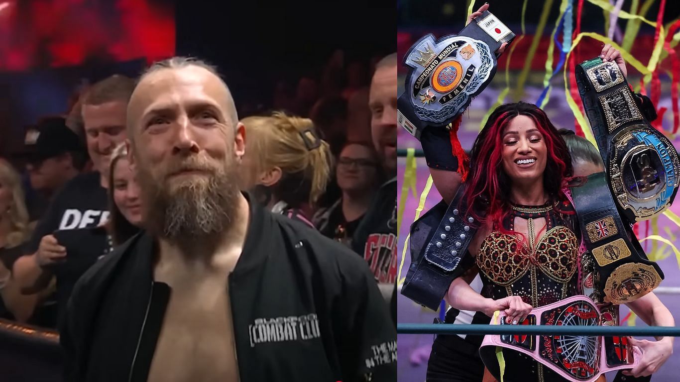 Bryan Danielson and Mercedes Mone [ Images from AEW