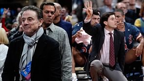 Rick Pitino draws parallels between expectations for St. John's and New York Knicks following similar end to seasons