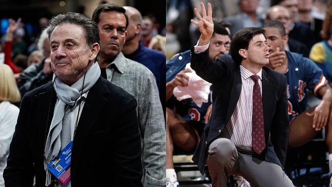 Rick Pitino draws parallels between expectations for St. John's and New York Knicks following similar end to seasons