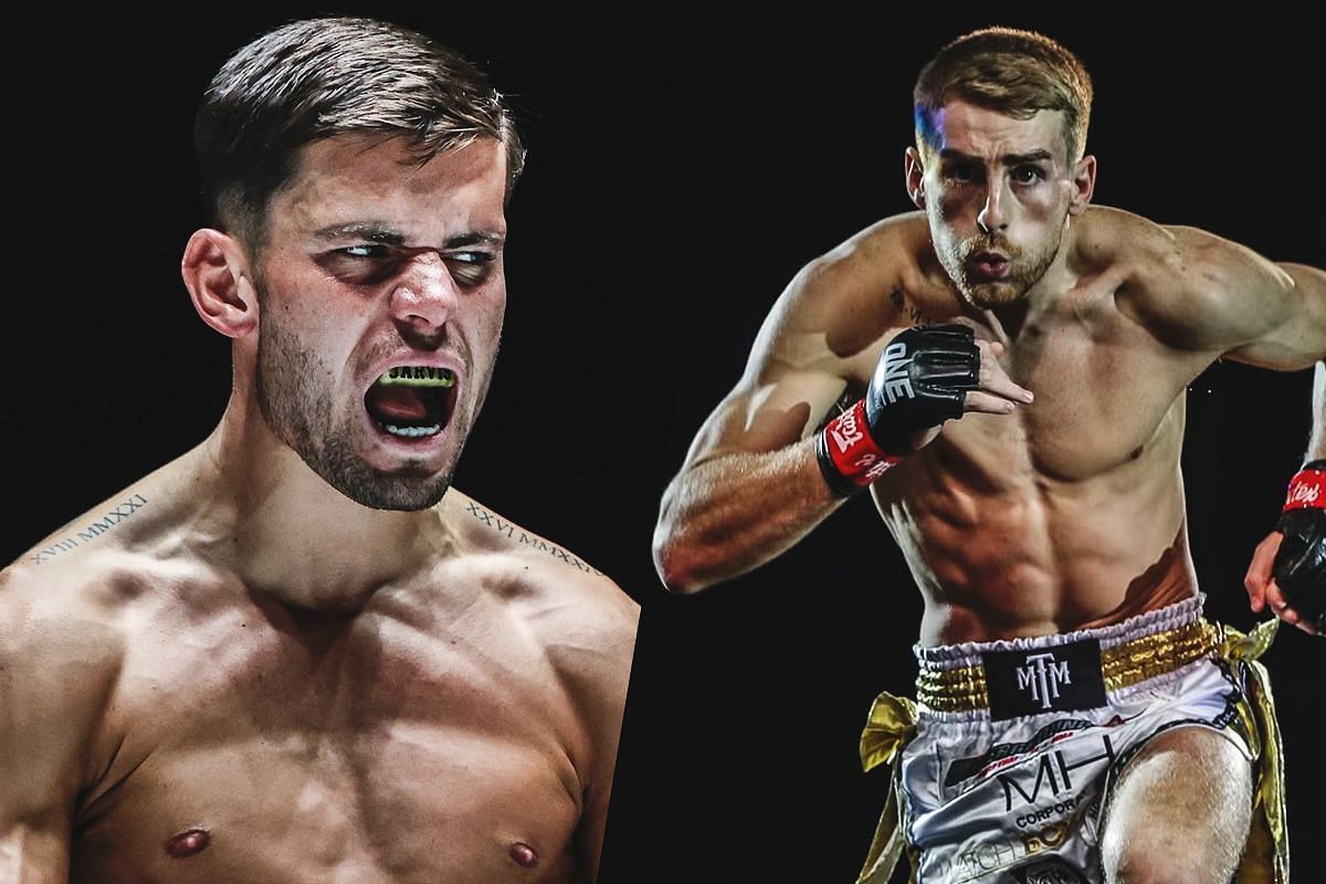 George Jarvis (left) and Jonathan Haggerty (right). [Photos from ONE Championship]
