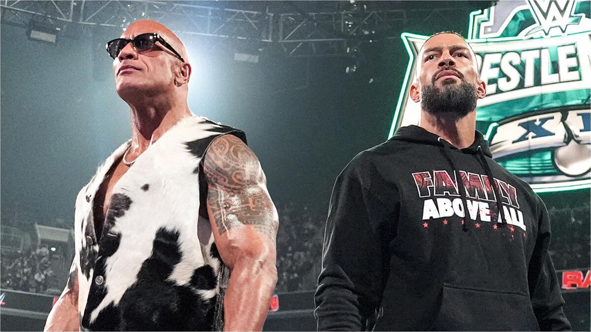 The Rock and Roman Reigns