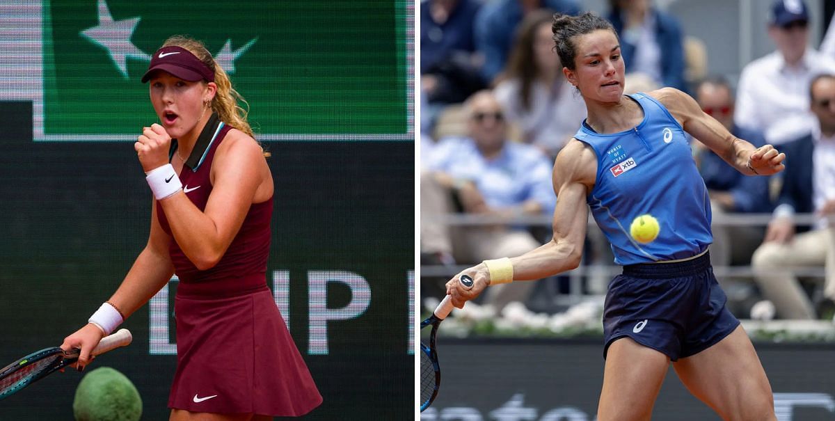 Mirra Andreeva (L) vs Lois Boisson (R) preview, (Source: Getty Images)