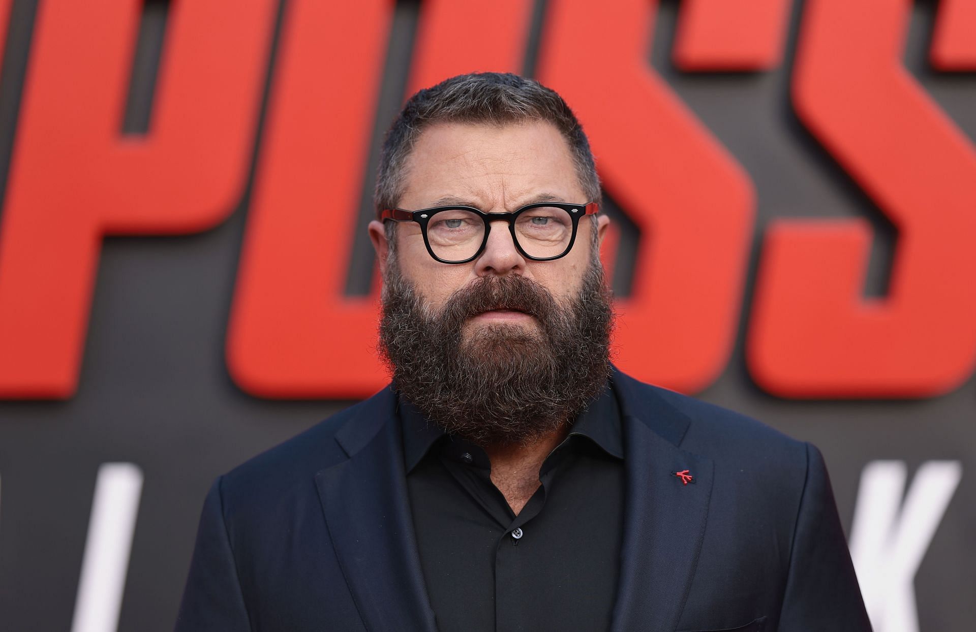 Nick Offerman at Mission: Impossible &ndash; The Final Reckoning New York Premiere (Image via Getty)