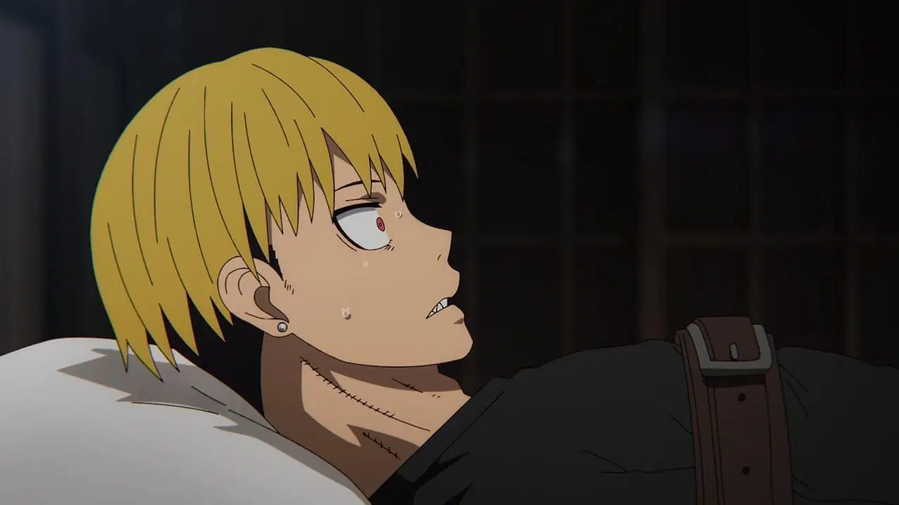 Shinra Kusakabe, as seen in Fire Force season 3 episode 12 (Image via David Production)