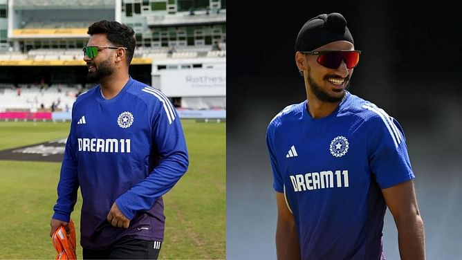 Rishabh Pant, Arshdeep Singh show off football skills at training ahead of ENG vs IND 2025 2nd Test [Watch]