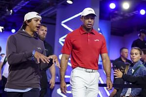 In Pictures: Tiger Woods makes rare appearance to back son Charlie Woods at Florida Amateur Championship