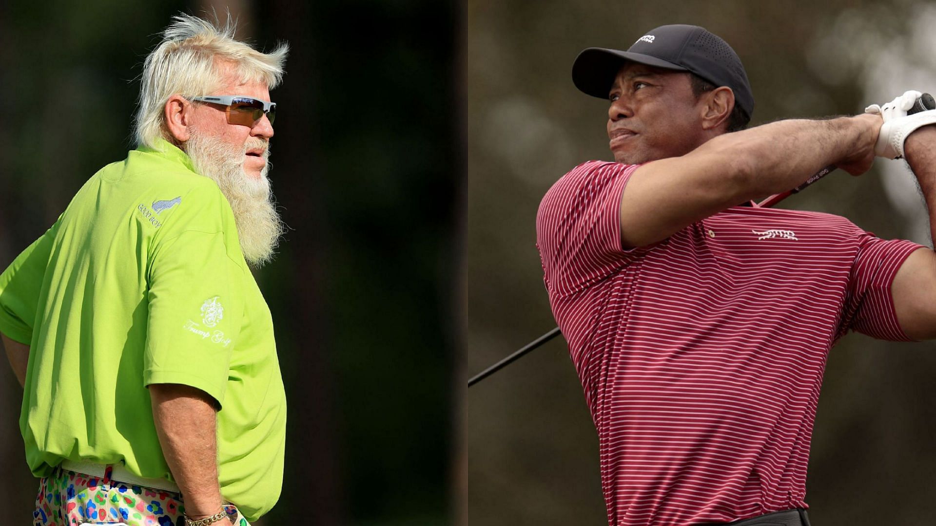 When John Daly confessed to being inferior to Tiger Woods in reading greens