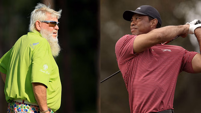 When John Daly confessed to being inferior to Tiger Woods in reading greens