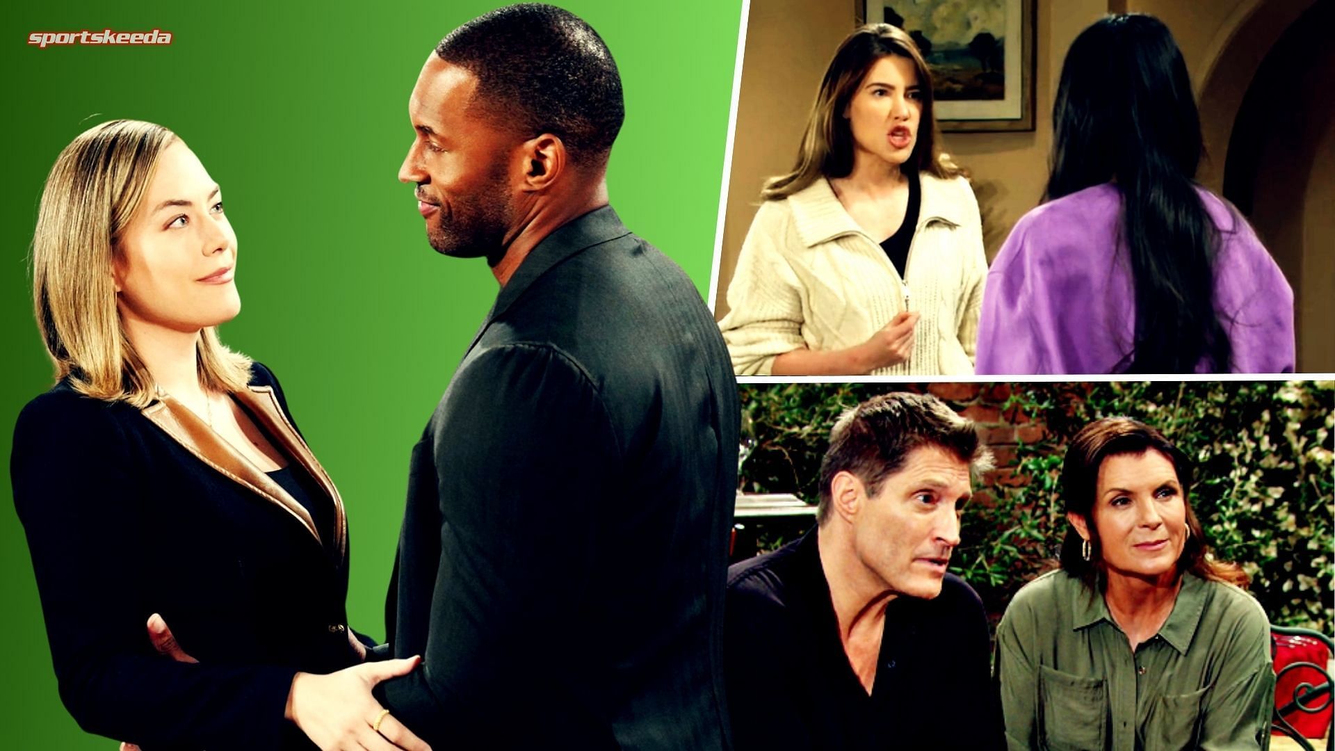 A still from The Bold and The Beautiful (Custom cover edited by Sportskeeda, images via CBS)