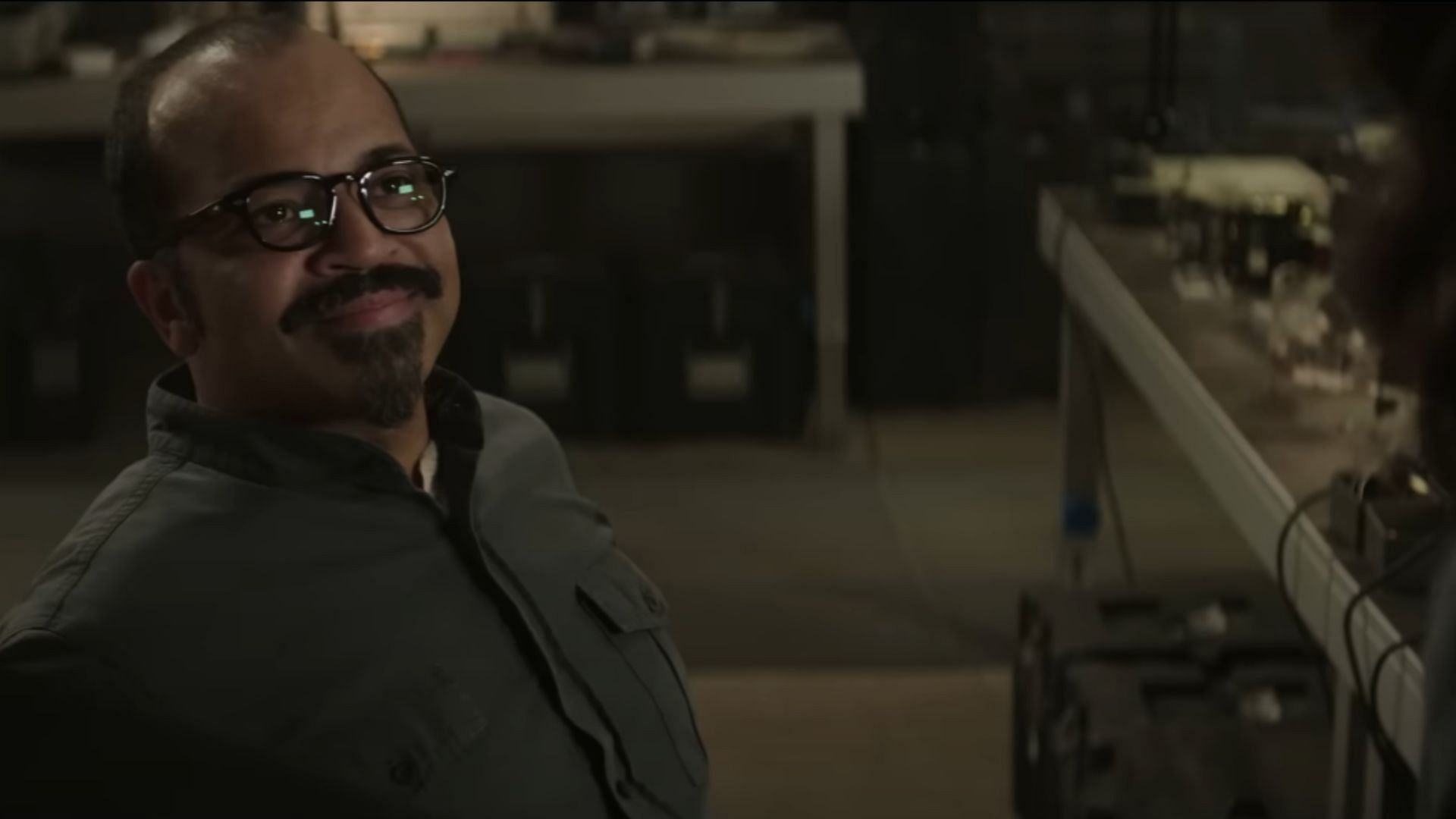 Wright plays Beetee (Image via YouTube/The Hunger Games)