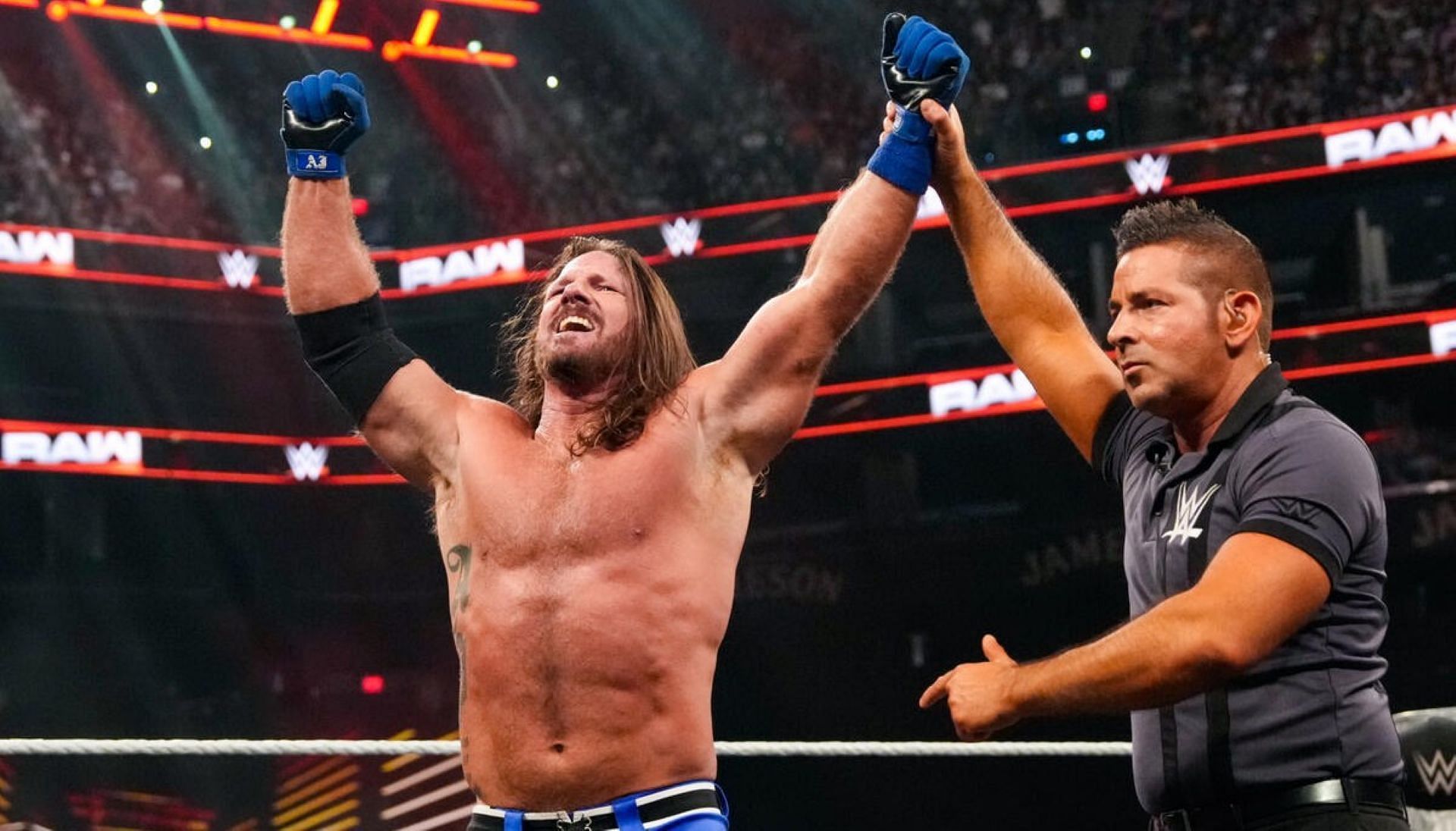 AJ Styles has been dealing with Chad Gable on RAW. (Image Credits: WWE.com).