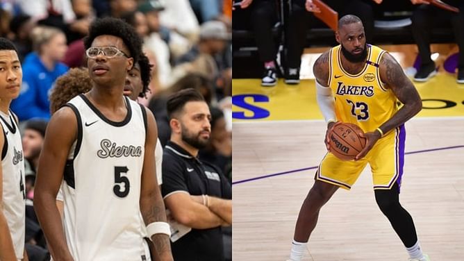 How does LeBron James' son Bryce James compare to his freshman peers at Arizona? Explored