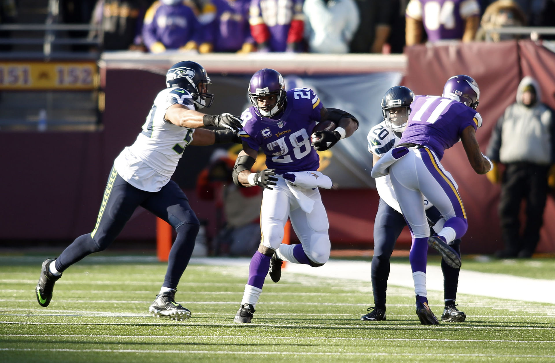 NFL: NFC Wild Card-Seattle Seahawks at Minnesota Vikings - Source: Imagn