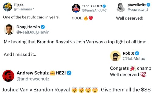 Fan reactions