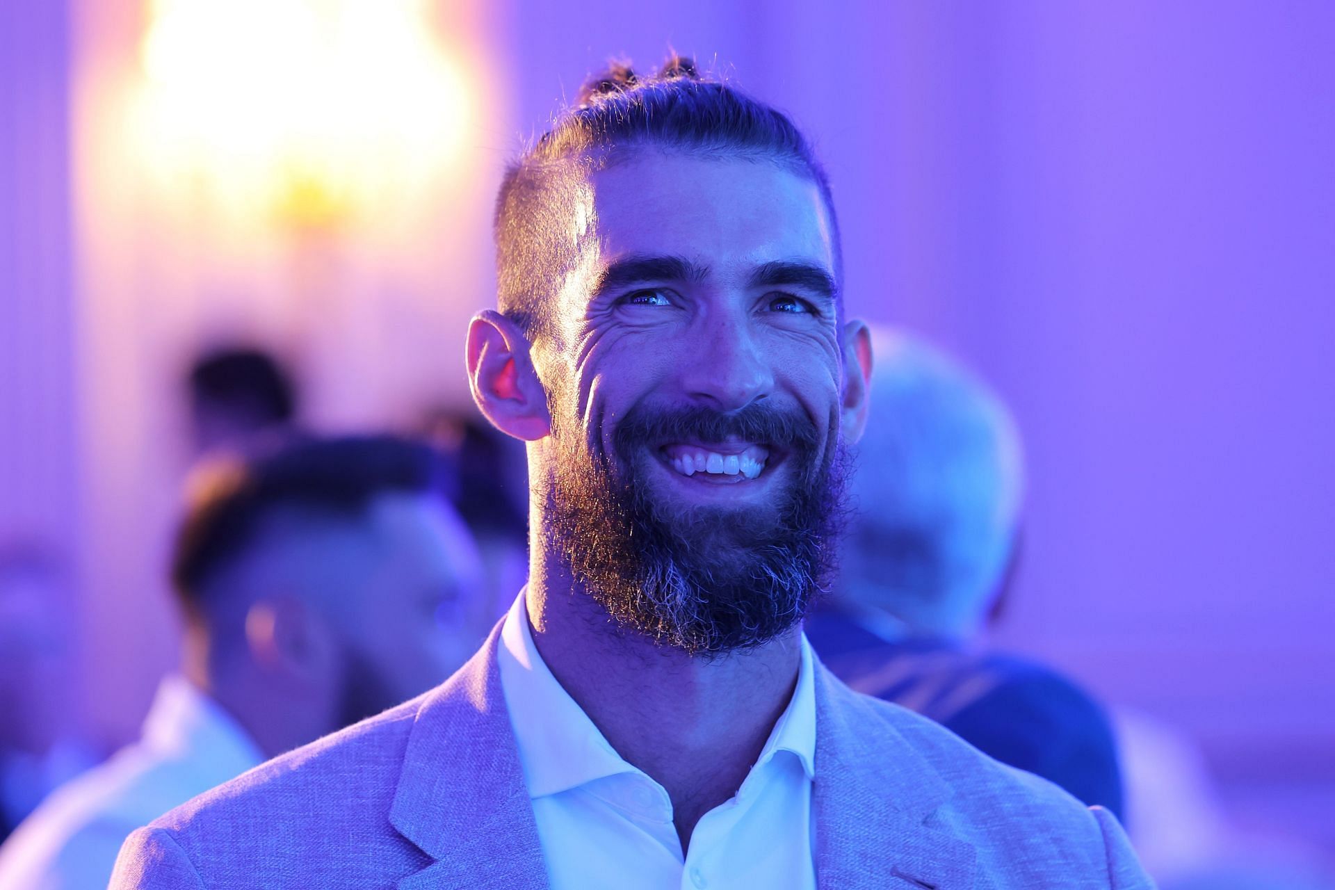 Michael Phelps at The Olympic Gala Of Champions: Ceremony - Source: Getty