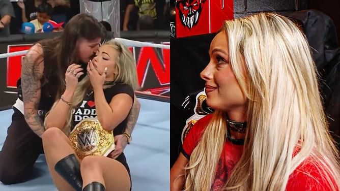 "Just threw up in my mouth a little bit" - Liv Morgan's Father's Day message for Dominik Mysterio gets reaction from popular WWE personality