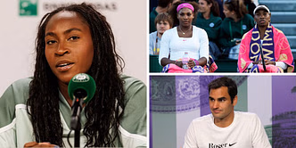 "They put Venus & Serena Williams sometimes, but not another woman" - When Coco Gauff cited Roger Federer to call out gender disparity in scheduling