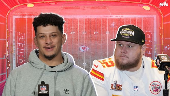 Chiefs' $72,000,000 OL makes his feelings clear on getting overruled by Patrick Mahomes' calls