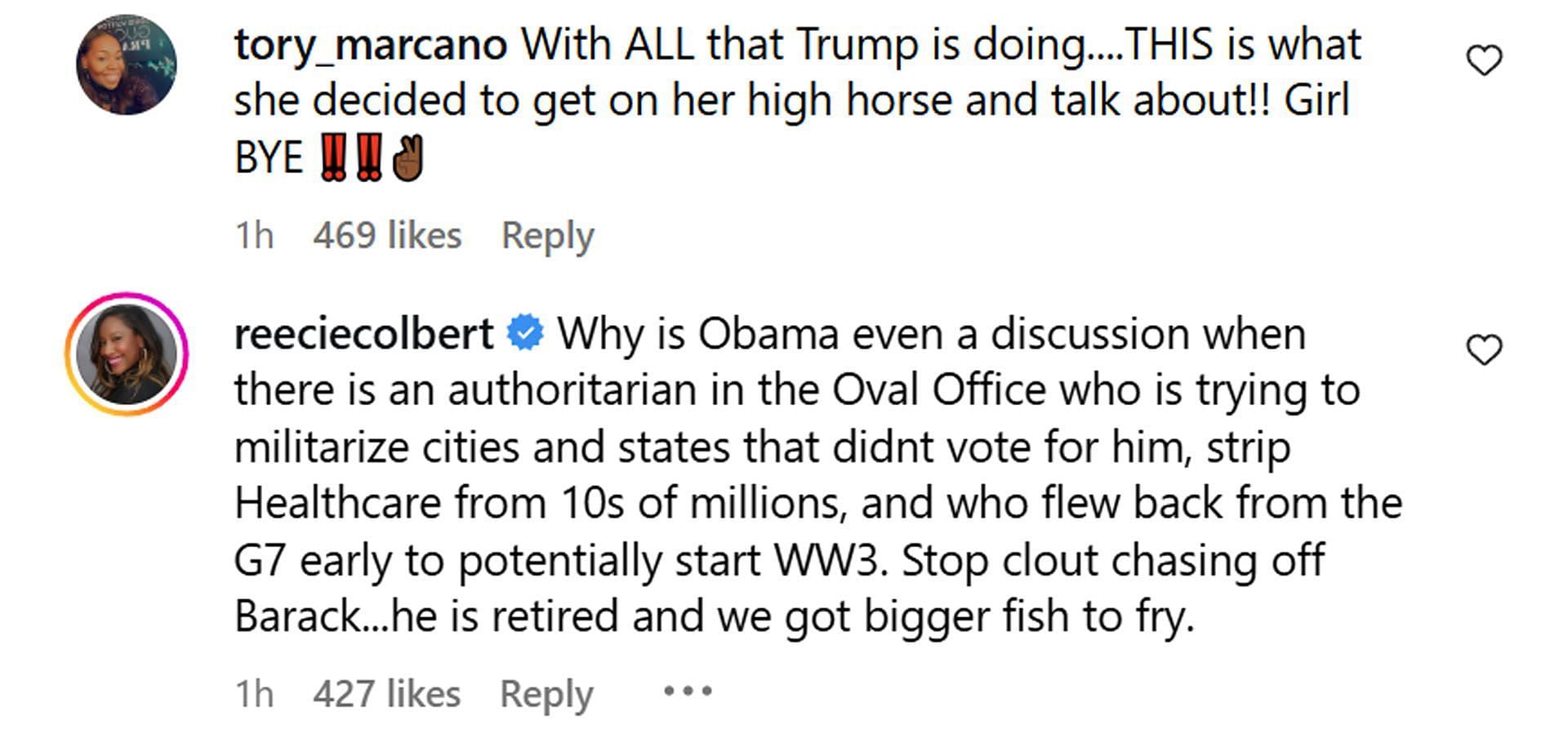 Comments reacting to the news (Image via Instagram/ @hollywoodunlocked)