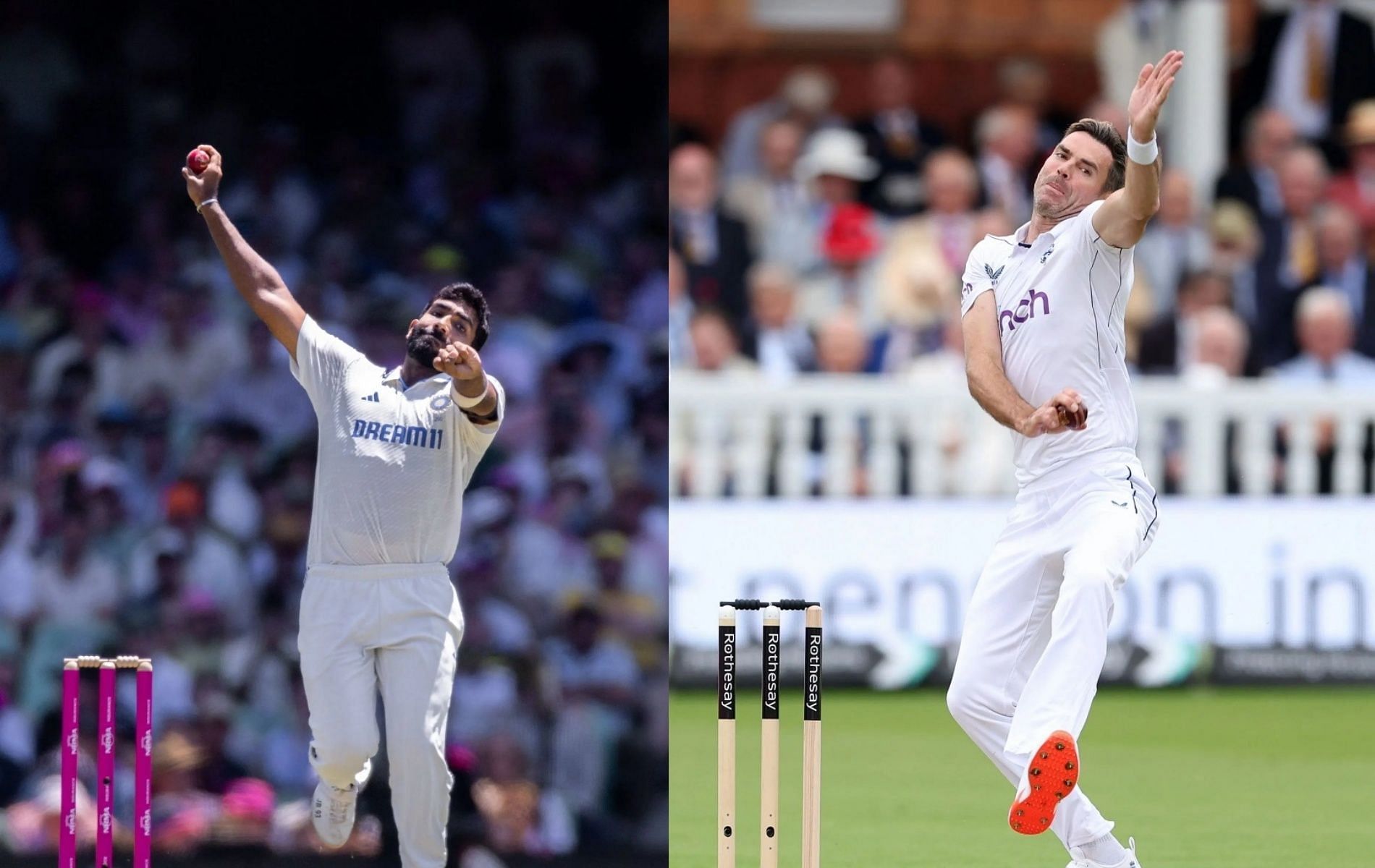 Jasprit Bumrah, James Anderson